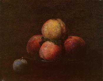 亨利 方丹 拉圖爾 Peaches and a Plum 亨利 方丹 拉圖爾 Peaches and a Plum